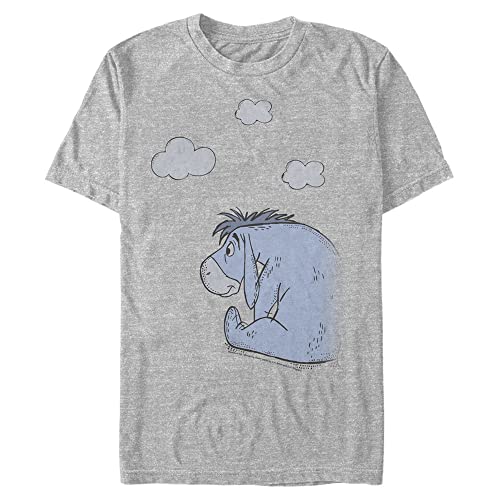 T-Shirt Bourriquet Disney 4XL : le confort grand taille tall homme au look athletic chiné