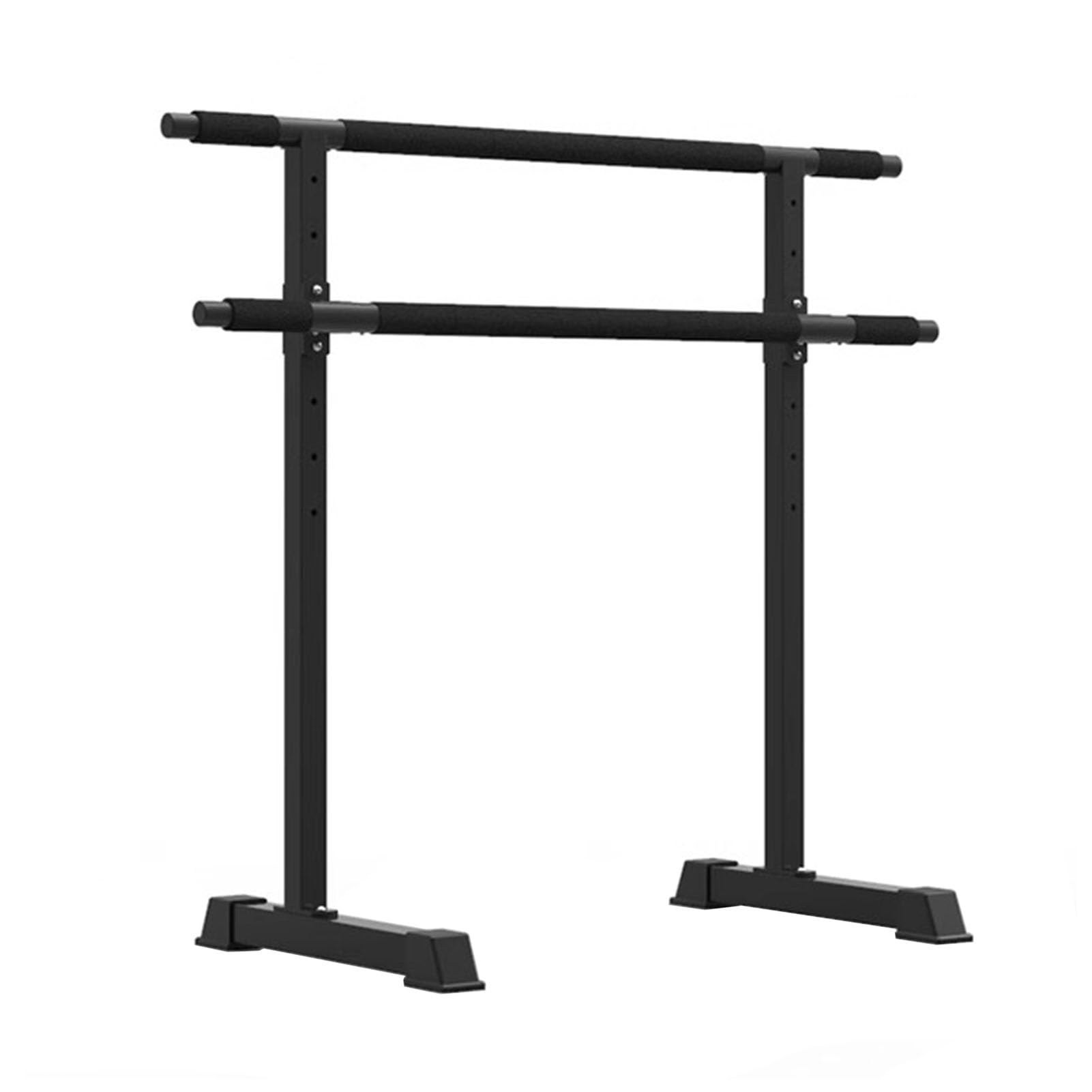 Barre de ballet portable double couche à hauteur réglable pour danse et fitness