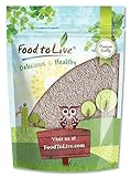 Food to Live - Food to Live - White Chia Seeds, 2.5 Pounds - Whole,Raw,Kosher,Keto,Sirtfood,Vegan, Bulk. Rich in Omega 3, Omega 6, Fiber, Protein. Great for Chia Pudding, Yogurt, Cereals, Smoothies.