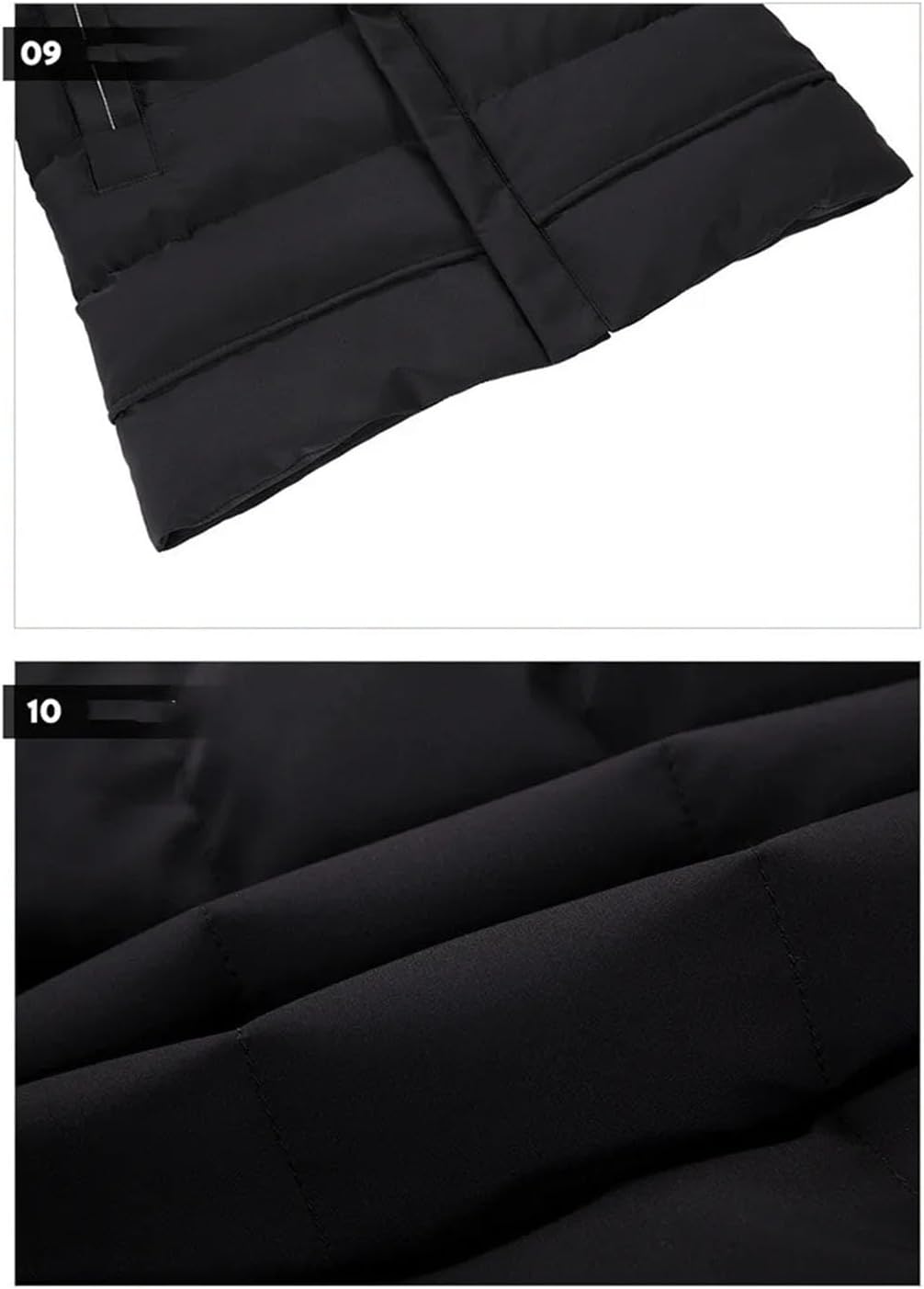Haitpant Winter Thick Warm Jacket Men Oversized Long Cotton Parka Puffer Outwear Coats Streetweare Solid Down Jacket