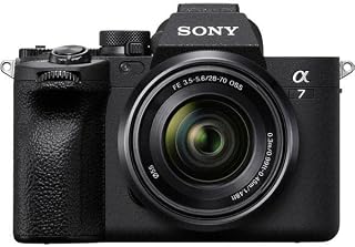 Sony Alpha 7 IV | Full-Frame Mirrorless Camera with Sony 28-70 mm F3.5-5.6 Kit Lens ( 33MP, Real-time autofocus, 10 fps, 4K60p, Vari-angle touch screen, Large capacity Z battery ), Black