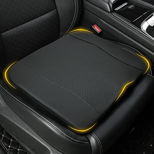 Bangled Car Seat Cushion, Memory Foam Driver Seat Cushion for Sciatica & Lower Back Pain Relief, Seat Cushion for Car, Truck, Office Chair (Black)