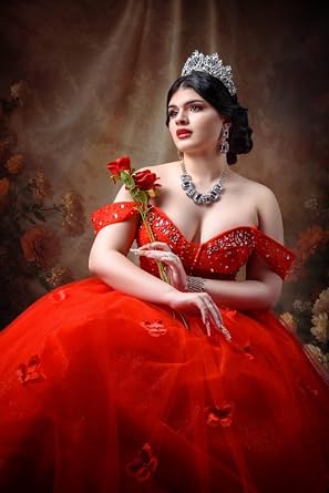 Beaded Crystal Quinceanera Dresses with Bow 3D Butterfly Ball Gown