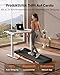 MERACH Walking Pad mit Bluetooth-Lautsprecher, Laufband Für Zuhause mit 10% Automatischer Steigung, Max 159KG, 3.0PS Leiser Motor, Laufband Schreibtisch für den Heim, Fernbedienung, 41x102CM