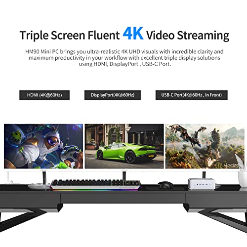 MINISFORUM-Mini-PC-EliteMini-HM90-AMD-Ryzen-9-4900H-8-Cores-32-GB-RAM-512-GB-PCIe-SSD-Desktop-Computer-2X-25inch-HDD-Slots-with-HDMIDisplayPortUSB-C-Video-Ports-Dual-LAN-4X-USB-30-2X-USB-31