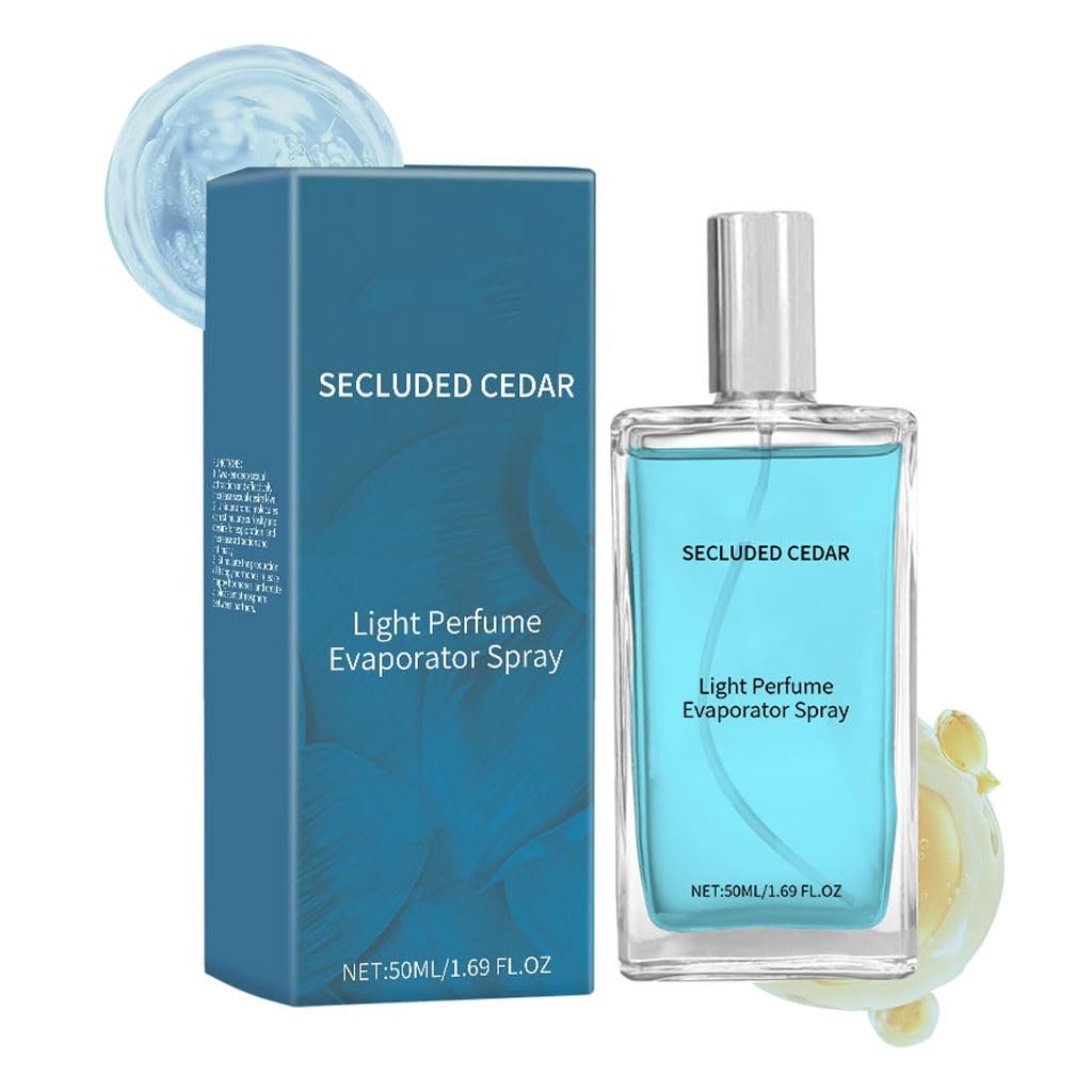 Cedar Blue Light Perfume - Fresh Herbal & Natural Scent, Cool Feeling, Long-Lasting Freshness(2pcs)