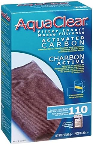 Aquaclear 110 Replacement Media Bundle: Sponge, Carbon, Ammonia Remover