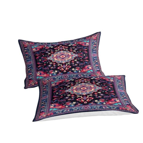 Housse de couette 200x200cm avec fermeture éclair microfibre