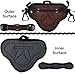 Majestic Ally Padded Sued Bareback Pad with Non Slip Breathable Girth & Stirrups (Black)