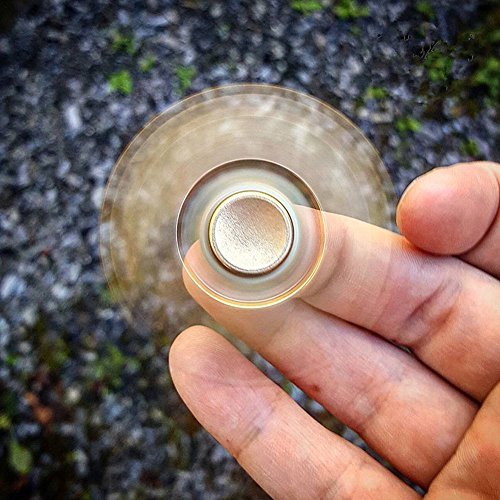 Image of Hand Spinner High Speed Brass Metal EDC Fidget Toys Relieving ADHD, Anxiety, Stress and Boredom