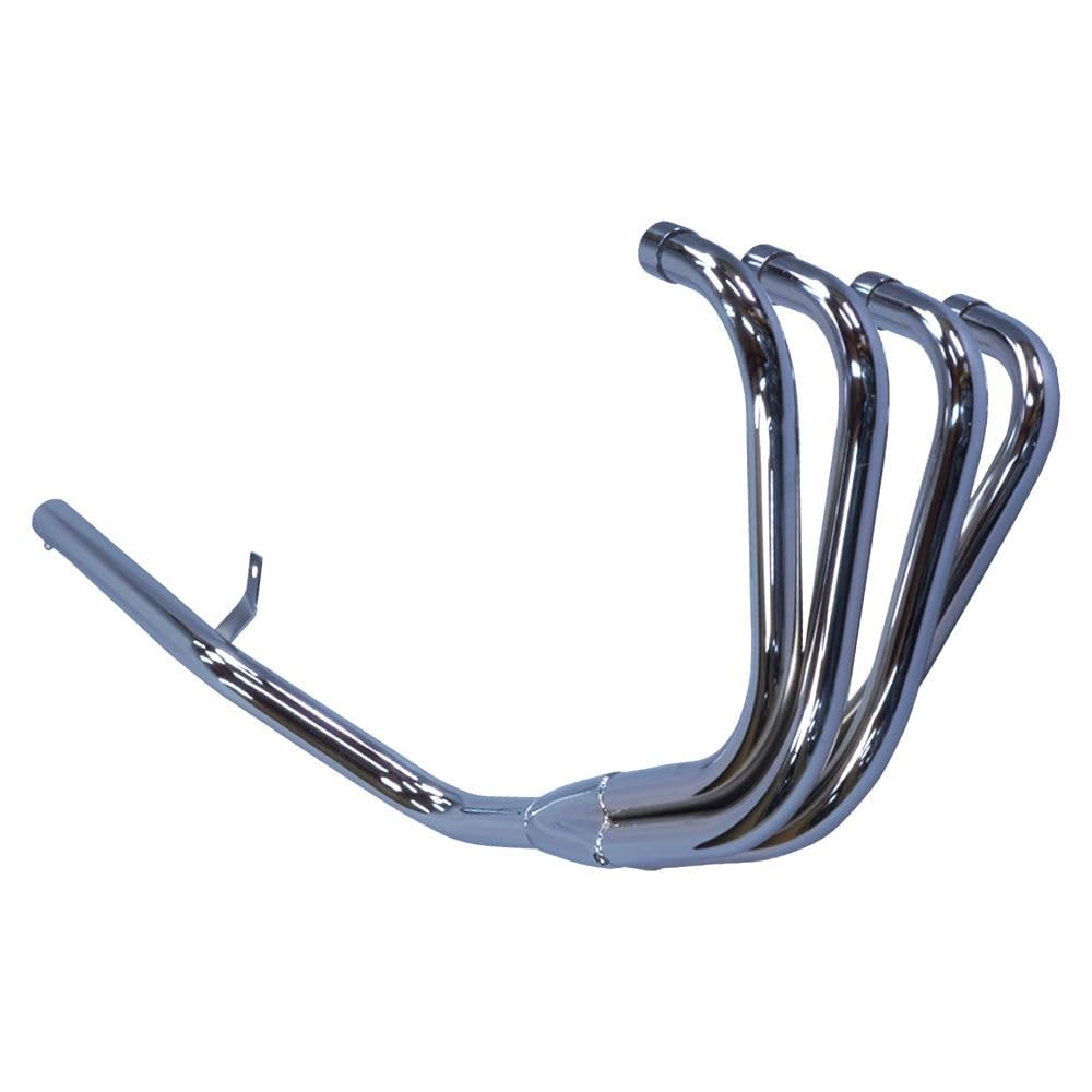 ゼファー４００　マフラー　メッキ５０．８π　ＥＲアウター/Χ ゼファー４００　マフラー　豪　左出し　メッキ　５０．８π | カスタムパーツ　DJ