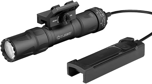 OLIGHT Odin S 1500 lúmenes MLOK linterna táctica recargable montada en riel con interruptor de presión remoto mejorado, distancia de lanzamiento de