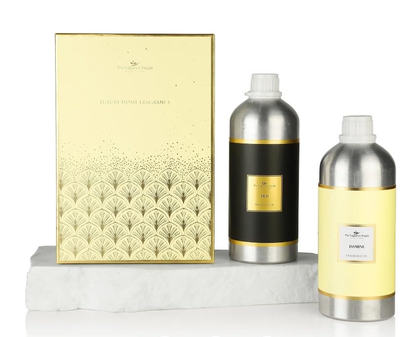 The Fragrance People Set of 2 Jasmine and Oud Fragrance Oil Giftset - Floor Cleaner for Mopping - Multi-Use Surface Cleaner - Eliminates Odors (B0CR9WHJF4) Amazon Price History, Amazon Price Tracker