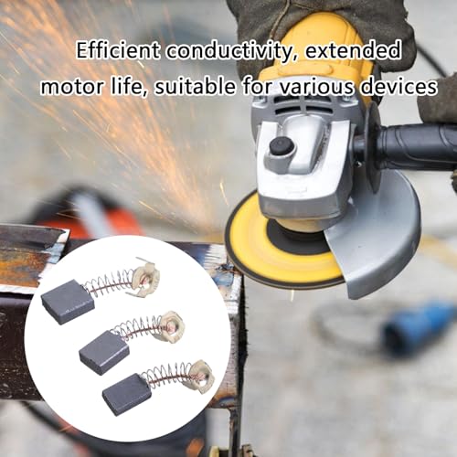 40Pcs Electric Motor Carbon Brushes Set With 10 Different Multiple Sizes For Comprehensive Power Tool Repairs