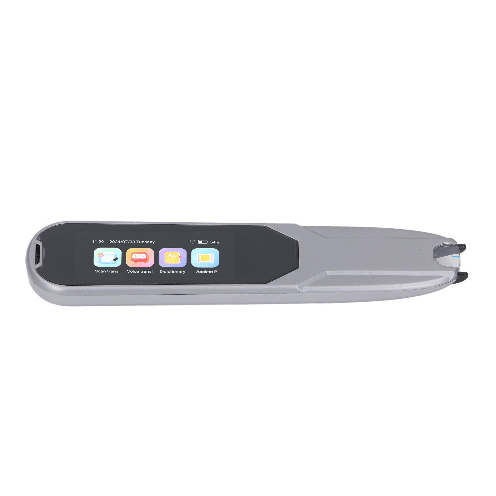 Scan Reader Pen Traduttore Linguistico, Scan Translator Pen Lettore Dizionario Offline Traduzione Linguistica 13 Lingue, per Studenti Adulti Viaggiatori D'affari, con Tecnologia