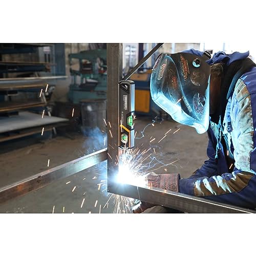 ToughBuilt Nível da caixa magnética iluminada de 23 cm - (TB-H2-L-9LH-M)