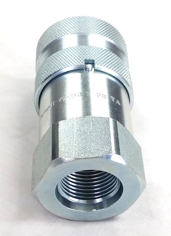 QC FF-751-12FO - Parker Flat Face Female Quick Disconnect #12 Female ORB