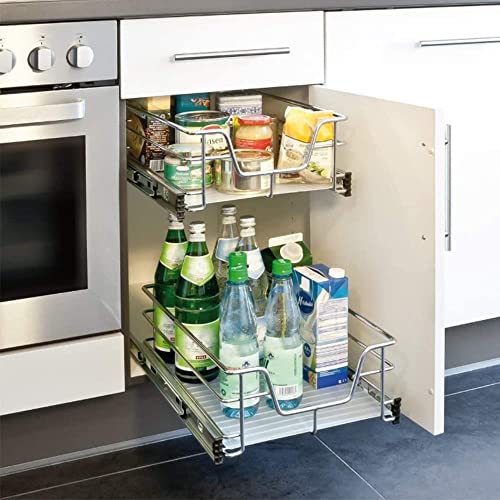 YIZHE 2 x Cassetto Telescopico Cestello Estraibile...