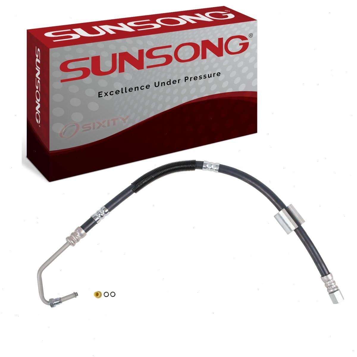 Amazon.com: Sunsong 3402742 Power Steering Pressure Line Hose  
