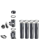Edelstahlschornstein Schornstein DW 150 Höhe 5,2 m Doppelwandig Komplett Set