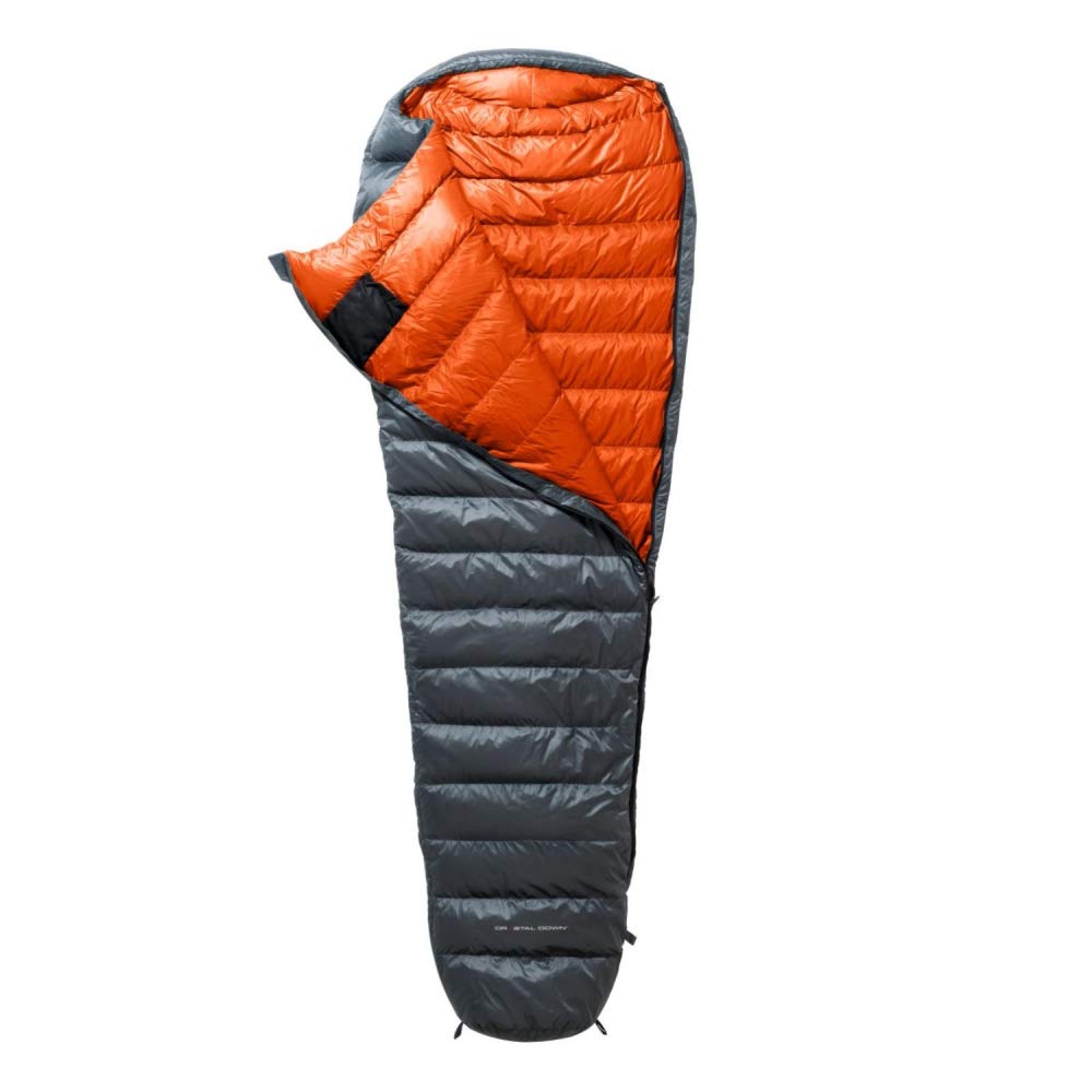 YETI Nordisk Phantom 220 L Grau - Daunen Leichter Warmer Sommer Daunenschlafsack, Größe 210 cm - RV Links