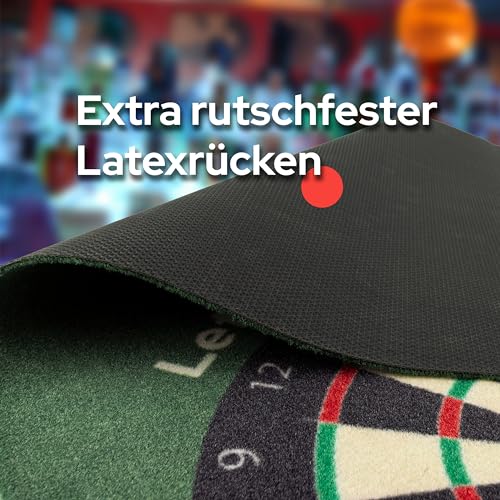 Dartteppich Primaflor – Offizieller Spielabstand für Zuhause