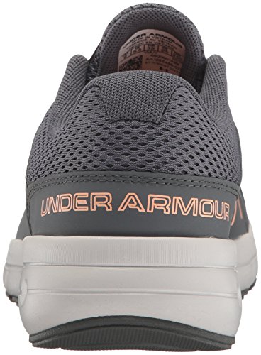 Under Armour 1285488-76-R Gray/Playful Peach-8 M US