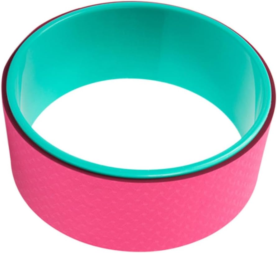 VICASKY Yoga Wheel for Stretching and Support High-Density Yoga Circle Sturdy Foam Material Balance Tool for Women and Backbends