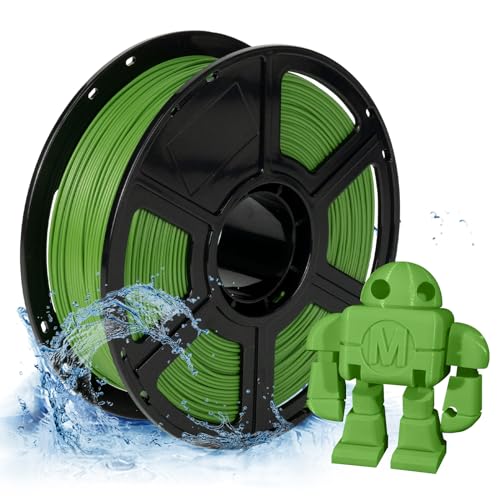 FLASHFORGE PETG Pro Filament 1.75mm Green, 3D Printer Filament 1kg (2.2lbs) Spool, Dimensional Accuracy +/- 0.02mm, 3D Printing Filament for Various Mechanical Parts, Waterproof Parts