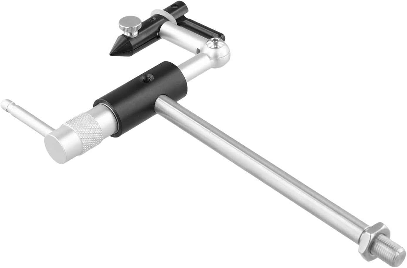 Fly Tying Equipment Vise Tool with Rotational Capability for Crafting Fishing Flies and Jigs