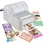 HP Sprocket Panorama Instant Color Label & Smartphone Portable Photo Printer, 2x.5-9 inch (5x1.3-23 cm) Zink Sticky-Back Photos, Create Photobooth Strips & Custom Designs in App, For Home Use, White