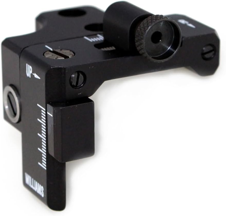 Williams FP-336 Receiver Peep Sight Marlin Centerfire Lever Actions Aluminum Black