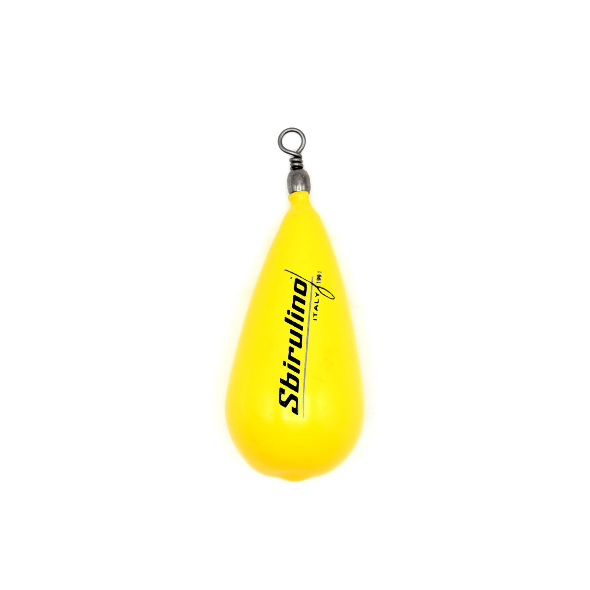 Sbirulino® Piombo Plastificato a Pera con Girella Inox Set 4 pezzi - Diverse colorazioni