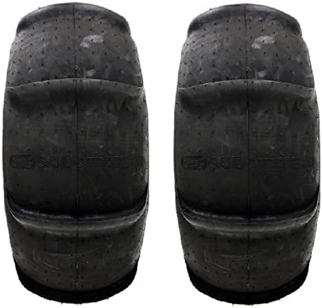 Pair of GMZ Sand Stripper HP Paddle Rear (6ply) ATV Tires [28x15-14] (2)