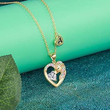 Wil je mijn Valentijn zijn? | Witgouden kristal ketting met geperson Wil je mijn Valentijn zijn? | Witgouden kristal ketting met geperson
