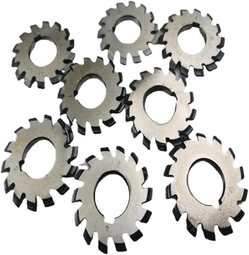 Multi-Edge Structure Angle Gear Mill Cutter, PA20 Degrees HSS Involute Gear Milling Cutter 1pc(M1.5 * 2)