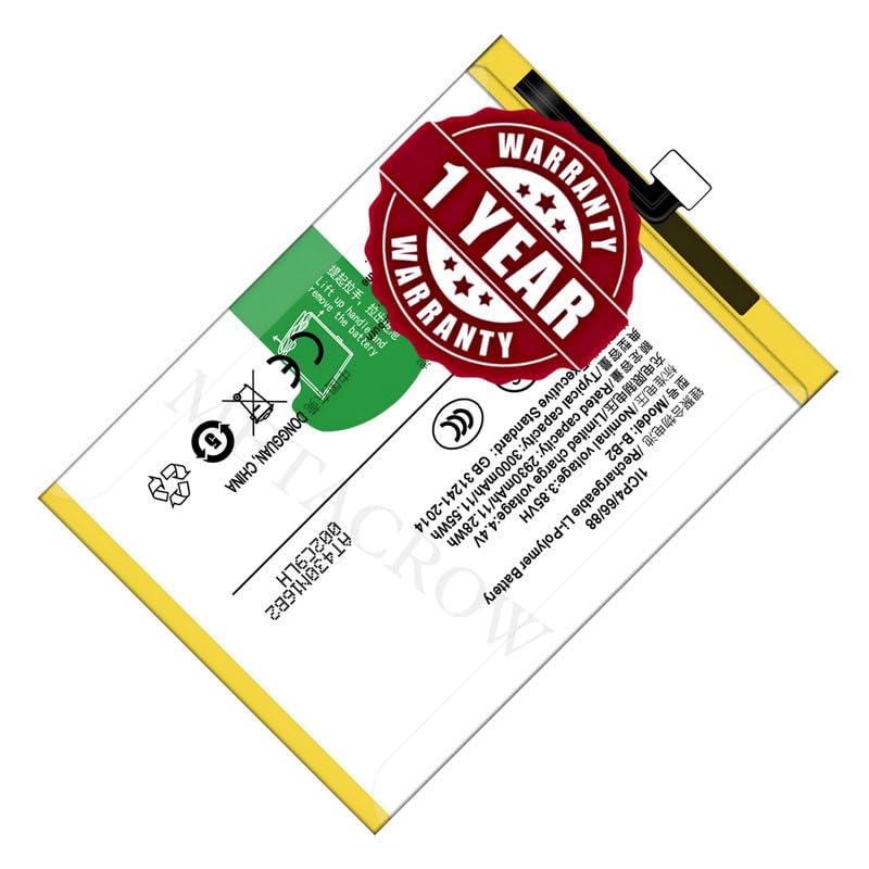 Image of Original B-B2 Battery Compatible for Vivo Y65 (1719) | Y66 (V5 Lite) Vivo 1609 | Y67 (Y67L) | V5 (1601) | V5S (1612,1713) - (3000mAh) - 1 Year Warranty JK1