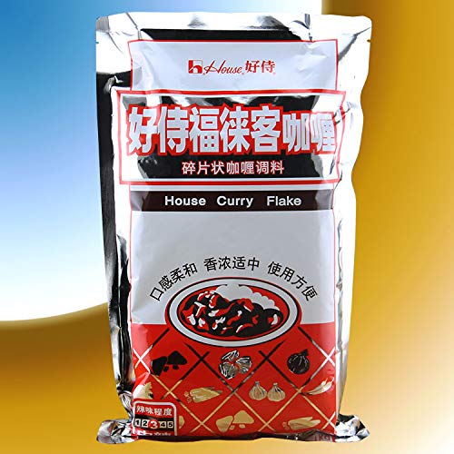 House Haoshi curry Haoshi fulaike curry 1kg medium spicy fragmented curry seasoningHouseå¥½ä¾å’–å–± å¥½ä¾ç¦å¾•å®¢å’–å–± 1kg ä¸­è¾£ ç¢Žç‰‡çŠ¶å’–å–±è°ƒæ–™