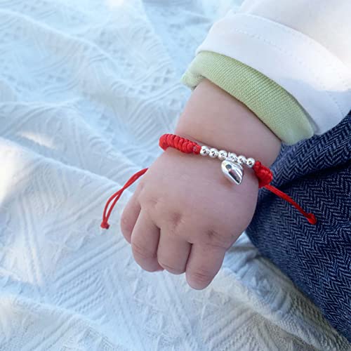 Image of Amulet for Children Red Bracelet for baby Birthday Gifts for grandsons and granddaughters