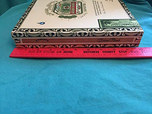 Compatible With Vintage Arturo Fuente Chateau Fuente Natural Wooden Cigar Box Empty #TOP3