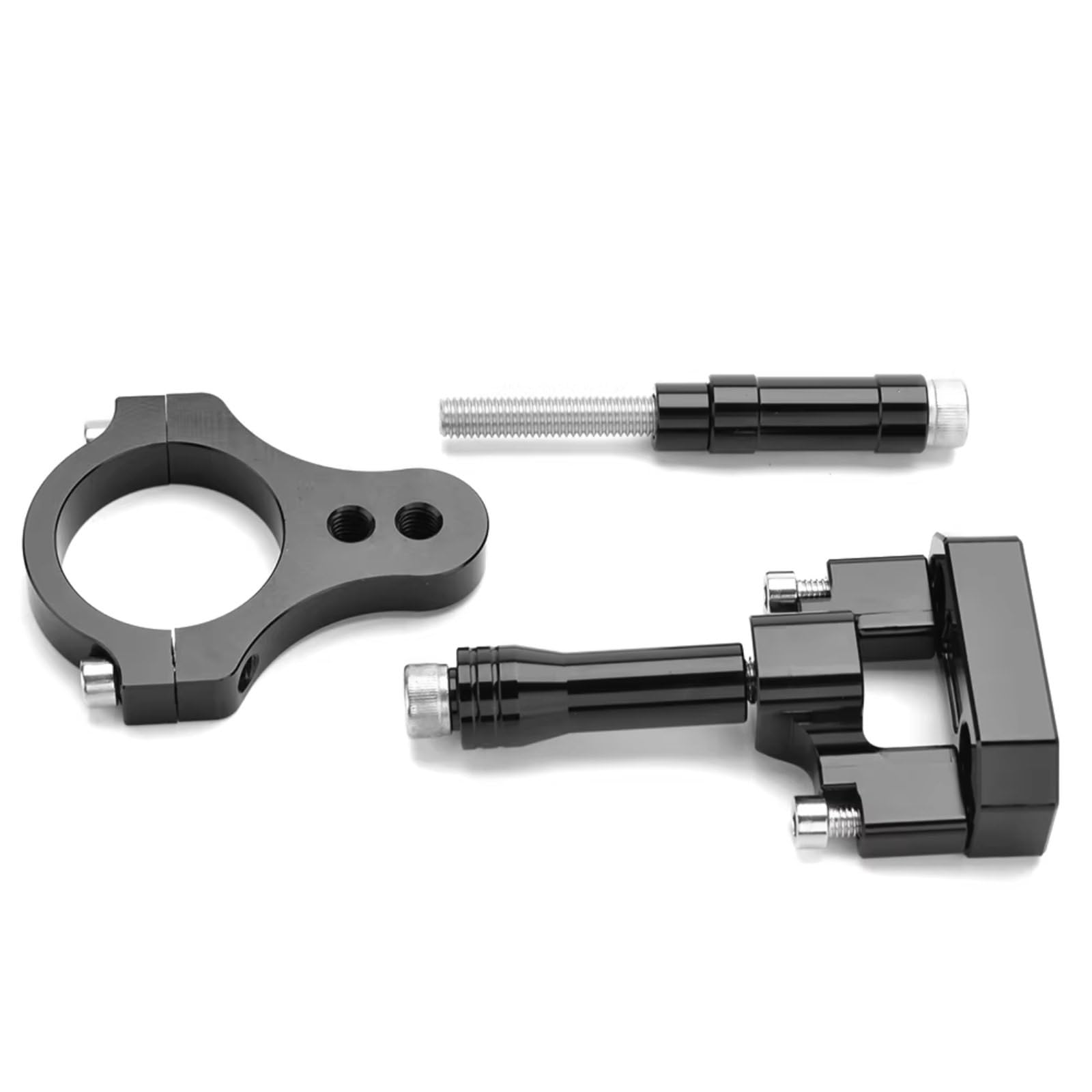 Amortiguador Dirección Compatible con Yamaha para R3 2013-2018 Kit De Soporte De Amortiguador Estabilizador De Dirección Ajustable para Motocicleta