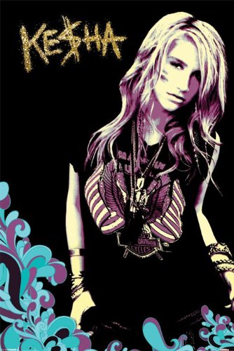 Poster Kesha 61X91,5 cm pour personnaliser votre decoration interieure