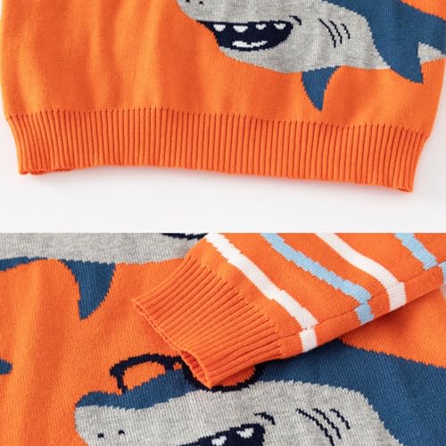 Baby Boys Fleece Sweatshirts Cotton Long Sleeve Crewneck Pullover Toddler Kids Winter Warm Shirt Sweater Tops3