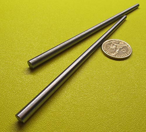 Pin #5/0 Steel Taper Pin, .289" Large Diameter X .164" Small Diameter X 6.00" Length, 10 Pcs #TOP1