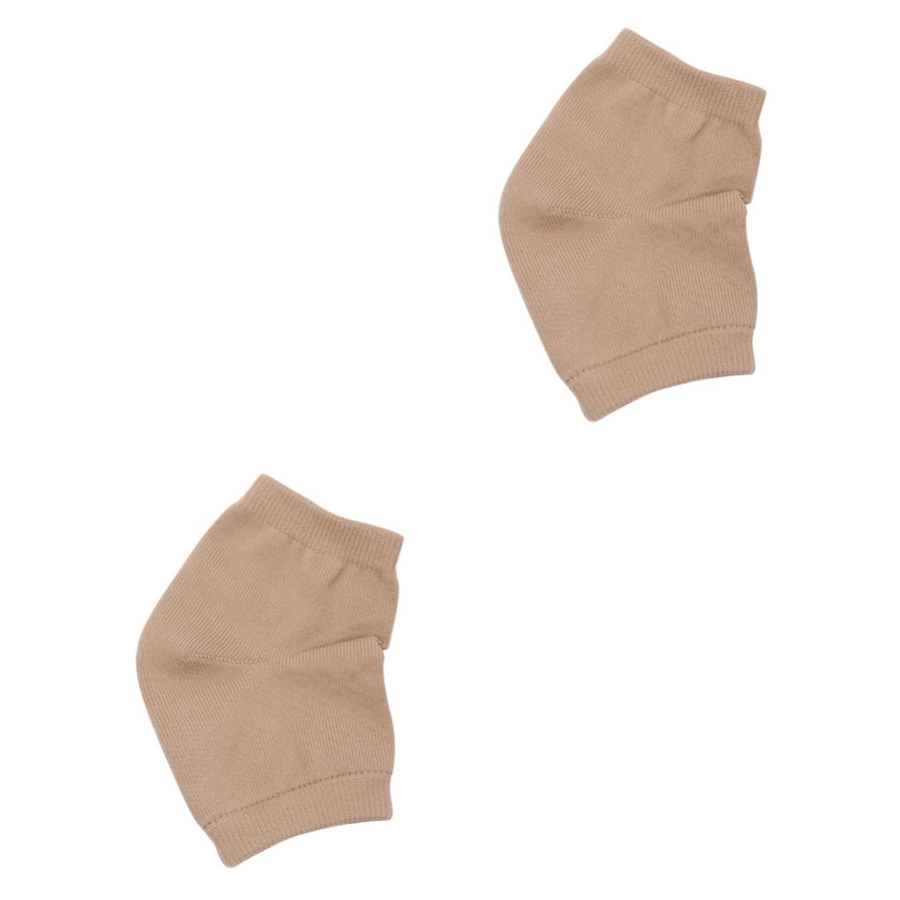 minkissy Pcs Nylon Heel Socks Open Toe Socks Moisturizing Antichapping for Dry Hard Cracked Skin Gel Heel for Dry Cracked