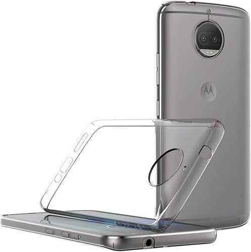 Miniatura 4 de Funda para Motorola Moto G5s Plus (5.5 pulgadas) Soft TPU Gel Bumper Transparente Cubierta Trasera