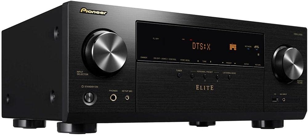 Pioneer - Brandclub - Pioneer VSX-S520 Slim Home Audio and Video