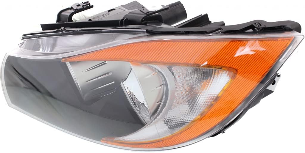 KarParts360 For BMW 328i Headlight Assembly 2007 2008 Driver Side Replacement For BM2502133