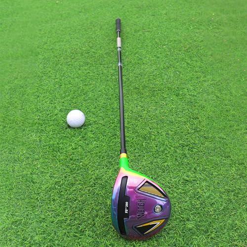 WENGH 5 Wood Golf Club for Men & Women - Titanium Face Carbon Fiber Fairway Wood - Right Handed, 43.5" Lightweight Design with Rubber Grip, High Launch Low Spin Golf 5 Wood