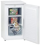 mini gefrierschrank no frost Tür-Anschlag: Wechselbar GGV GS111A+ Gefrierschrank exquisit / A / 85 cm Höhe / 164 kWh/Jahr
